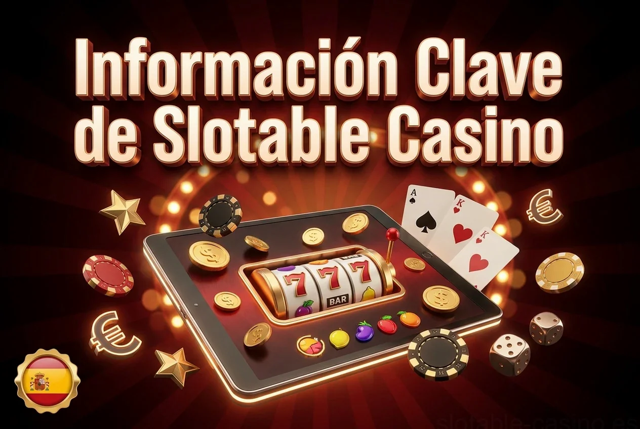 Información Clave de Slotable Casino